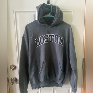 Grey Boston hoodie